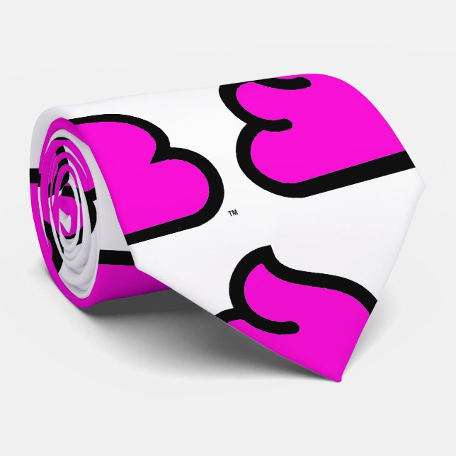 Cravate fluorescent S™ (Roulé)