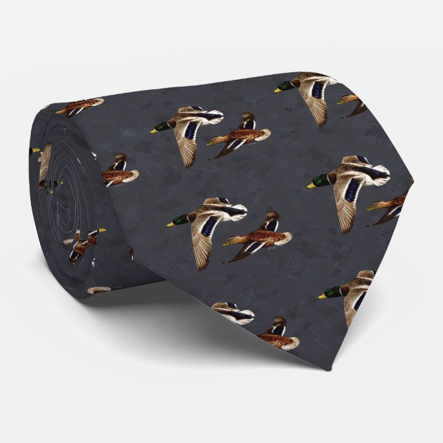 Cravate Flying Wild Ducks (Roulé)