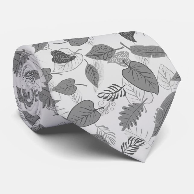 Cravate Foliage  (Roulé)