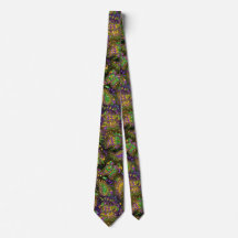 Fond ton noir de Paisley Mardi Gras