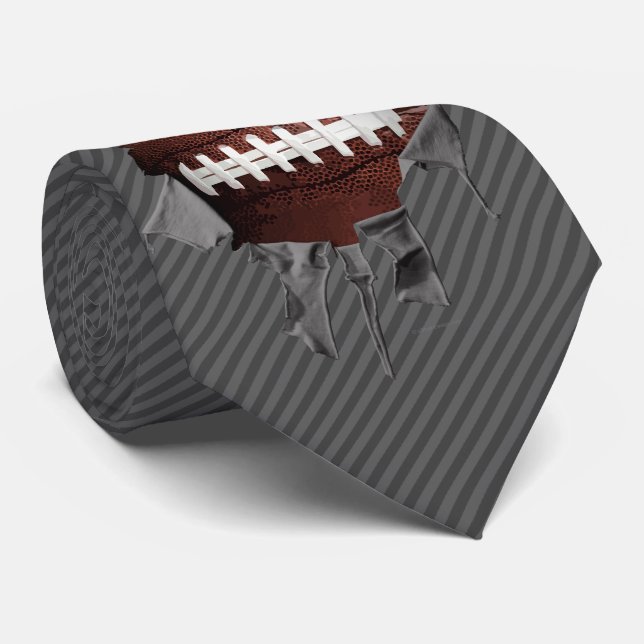 Cravate Football déchiré (Roulé)