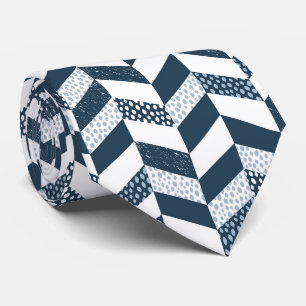 Cravate Formes géométriques modernes et transparentes