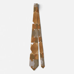 Cravate Formes géométriques vintages Art Déco Pochoir Jazz