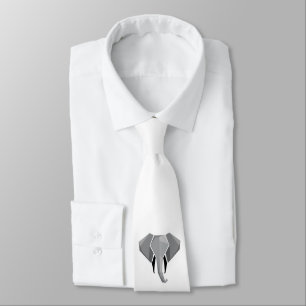 Cravate Formes simples Géométrie Tête d'éléphant