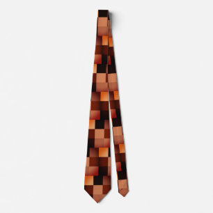 Cravate Foulard Nicktie Camo Dazzle numérique en argile ro