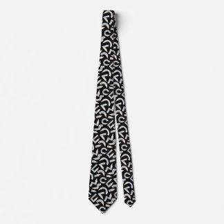 Cravate Fournitures scolaires crayon esquisse noir