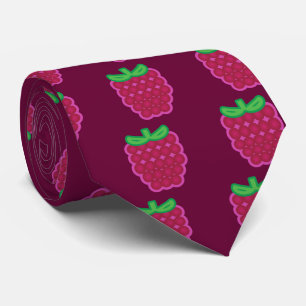Cravate Framboise