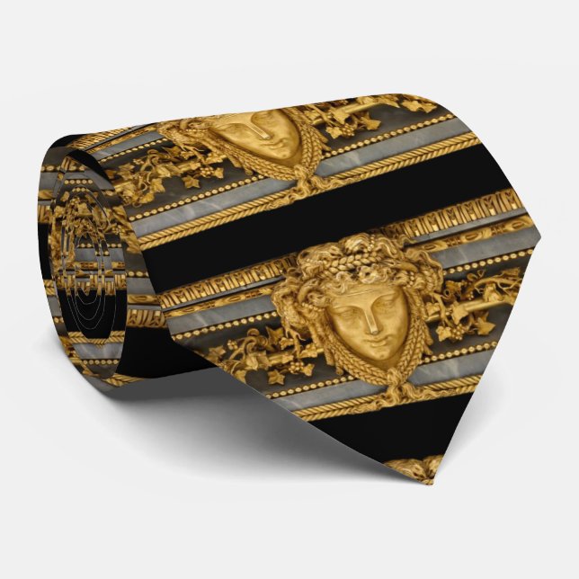 Cravate Français Ormolu Exquis Golden Gilt (Roulé)