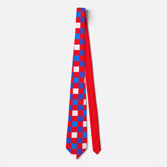 Cravate Freedom Blocks – Independence Day Necktie (Devant)