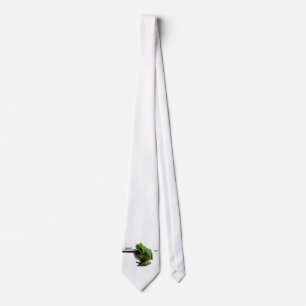 Cravate Froggy ! - _Verte de grenouille