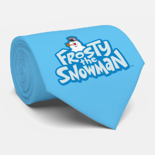 Cravate Frosty the Snowman™   Logo empilé gelé