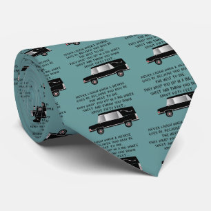 Cravate Funeral Director/Mortician Funny Hearse ll Tie