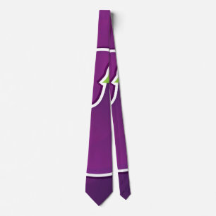 Cravate Funky eggplant