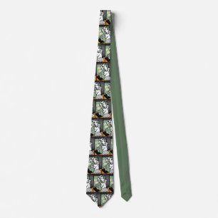 CRAVATE FUNNY CLERICAL UNICORN MOTIF