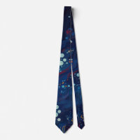 Galaxie tourbillonnante bleu marine de minuit abst