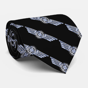 Cravate General Private Air Pilot Chrome Comme les ailes