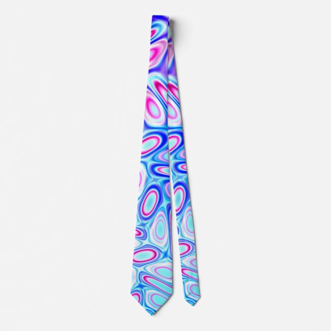 Cravate Glace framboise (Devant)