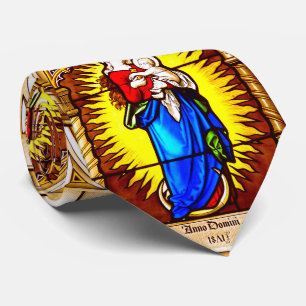 Cravate Gloire à Jésus et à Marie