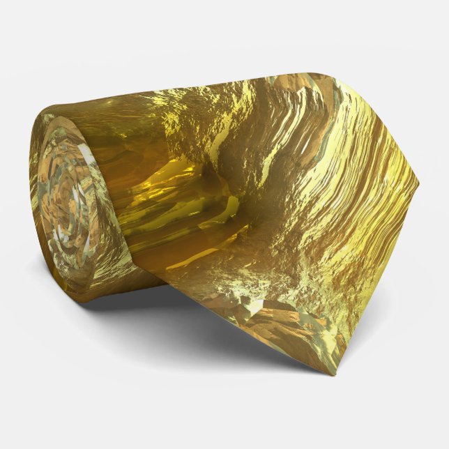 Cravate Gold River 1 (Roulé)
