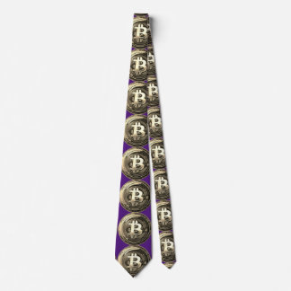 Cravate Golden Bitcoin