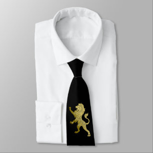 Cravate Golden Royal Lion