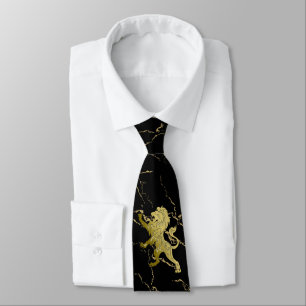Cravate Golden Royal Lion