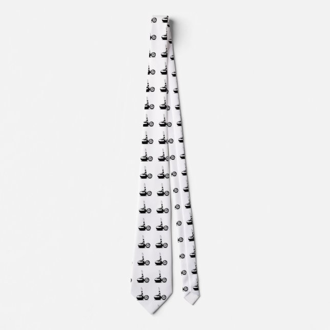 Cravate Golf Ball et Club (Devant)