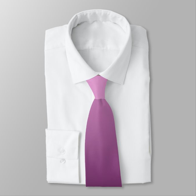Cravate Gradient merlot au lilas (Attaché)