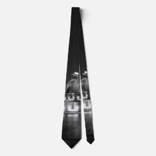 Cravate Grant Park Chicago Grayscale Neck Tie
