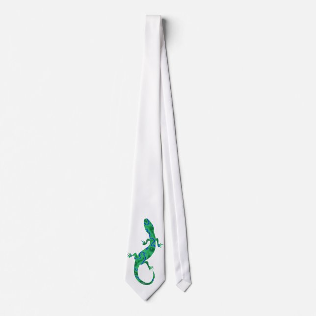 Cravate Green Geckos (Devant)