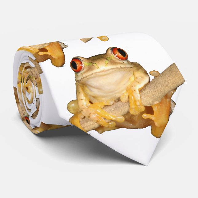 Cravate Grenouille des arbres (Roulé)