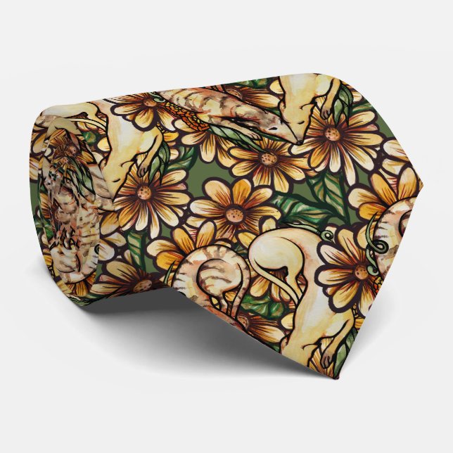 Cravate Greyhound Love (Roulé)