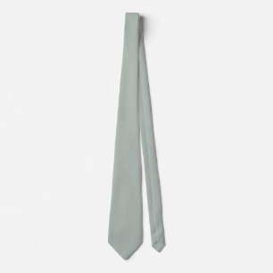 Cravate gris cendré (couleur solide)