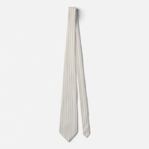 Cravate Gris doux Motif de bandes verticales