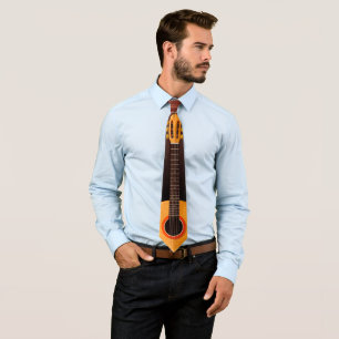 Cravate Guitare Necktie Musique Thème Design Version 1