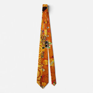 Cravate Gustav Klimt Arbre de Vie : Symboliste Art Nouveau