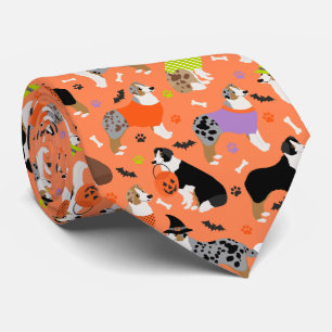 Cravate Halloween Australian Shepherd