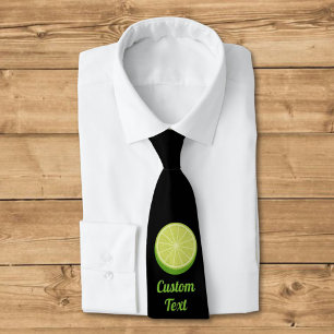 Cravate Halte Lime