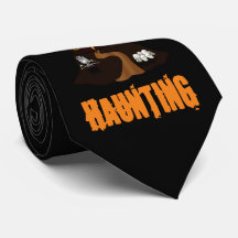 Cravate hantée par Halloween faite sur commande