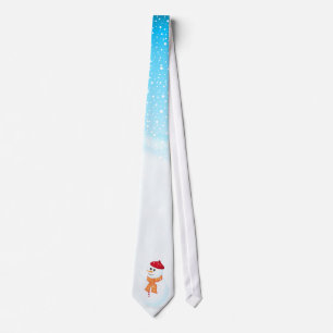 Cravate Happy Snowman Tie