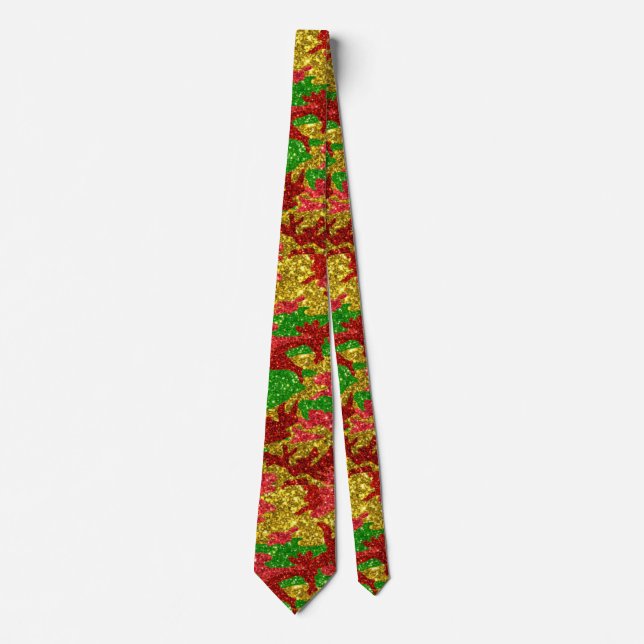 Cravate Haus De Camo Gold Motif (Devant)