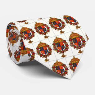 Cravate Heraldry avec couronne
