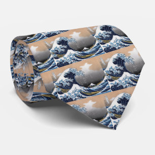 Cravate Hokusai , The Great Wave off Kanagawa