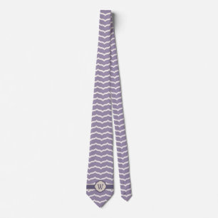 Cravate homme à zigzag fleuri