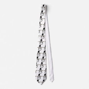 Cravate Homme de neige