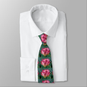 Cravate Homme Pink Lotus