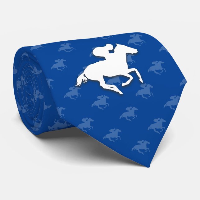 Cravate Horseman Galloping | Cadeaux de sport (Roulé)