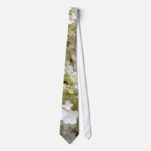 Cravate Hortensias de voile de mariage