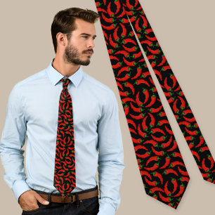 Cravate Hot Chili Peppers Pattern