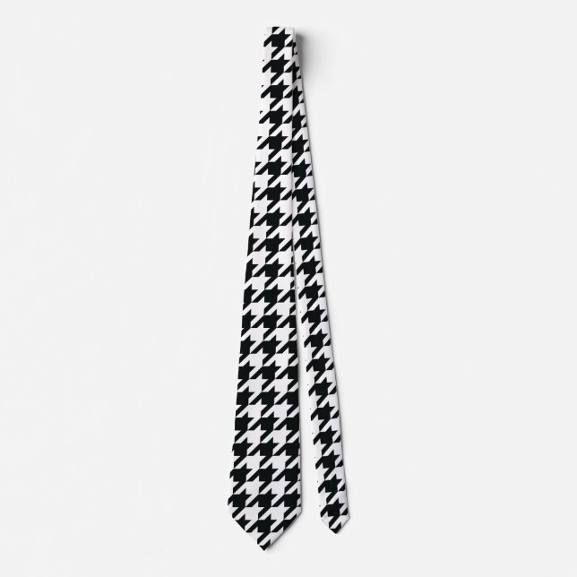 Cravate Houndstooth (Devant)